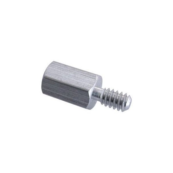 Newport Fasteners #4-40 Socket Head Cap Screw, Flat, Zinc Plated Steel, 3/8 in Length, 4 PK 4750-4-S-12-LOC - main